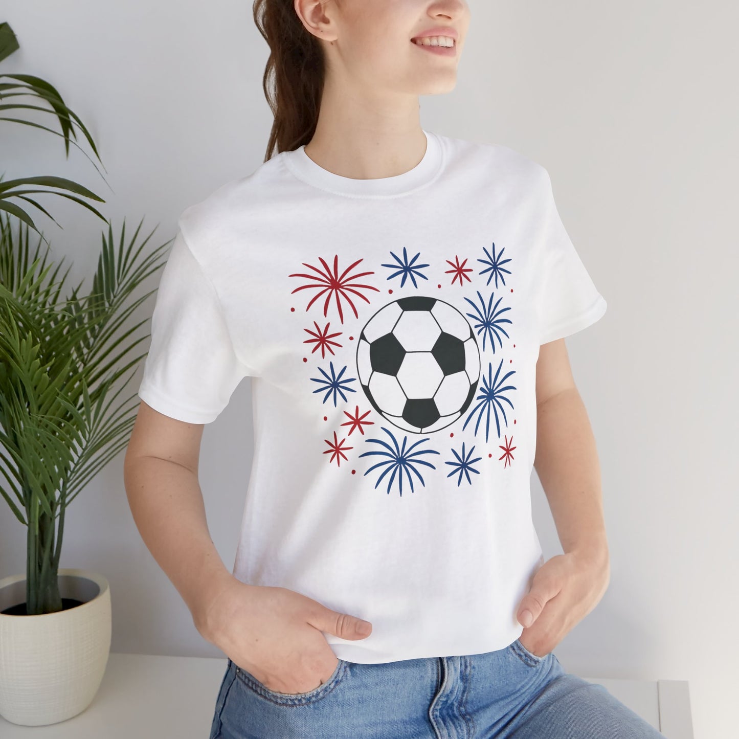 Patriotic Soccer Comfy T-Shirt