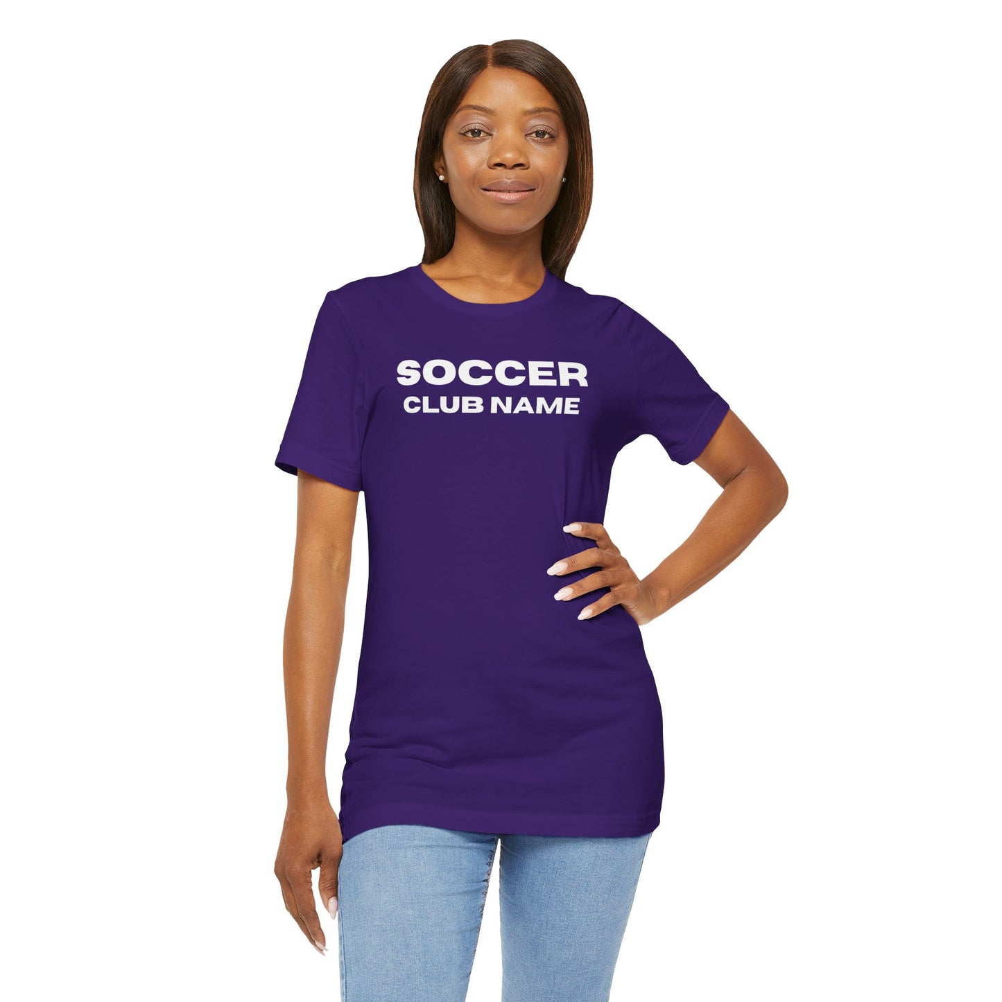 Soccer Club Customized Comfy T-shirt