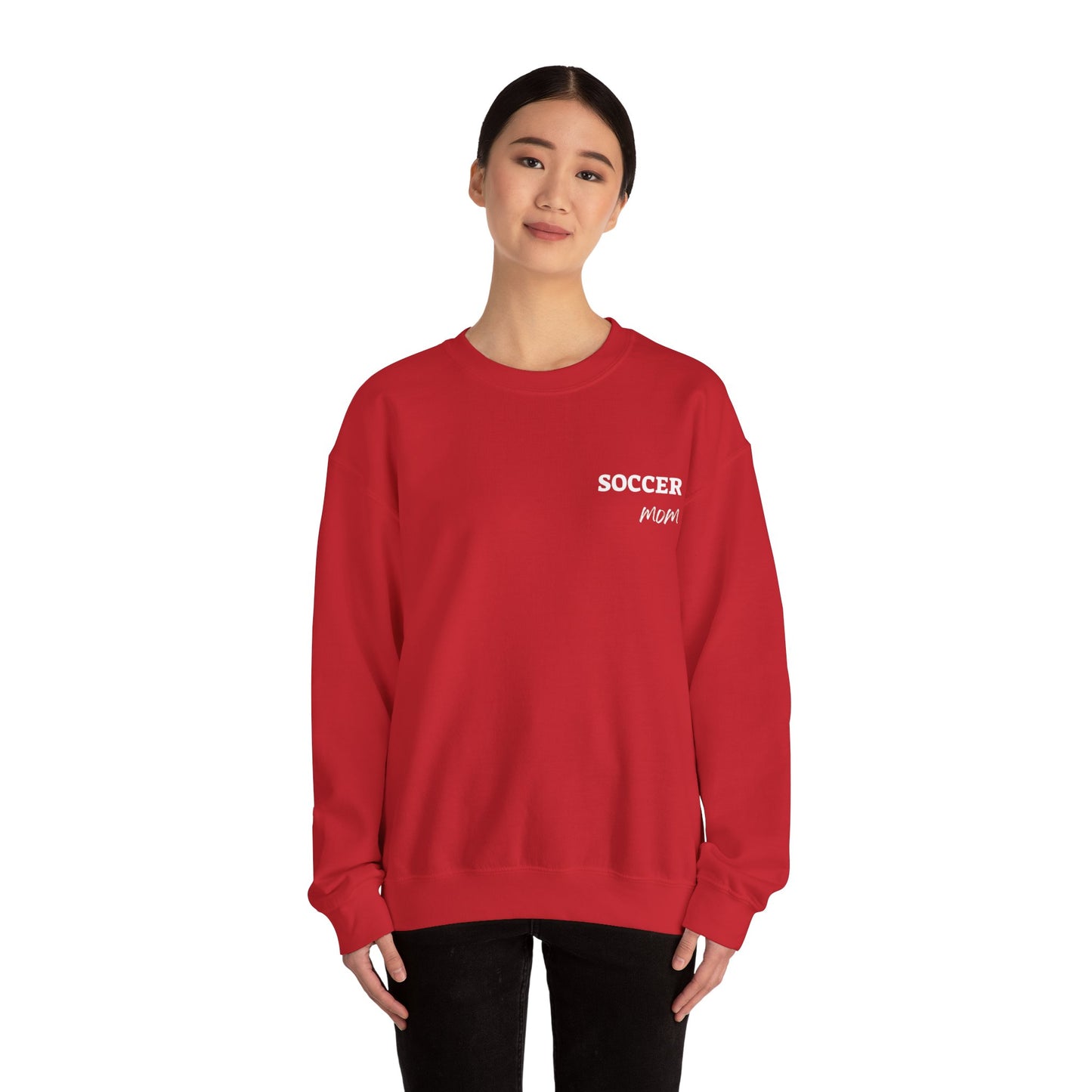Customized Soccer Mom Sweatshirt – Personalized with Player Name & Number