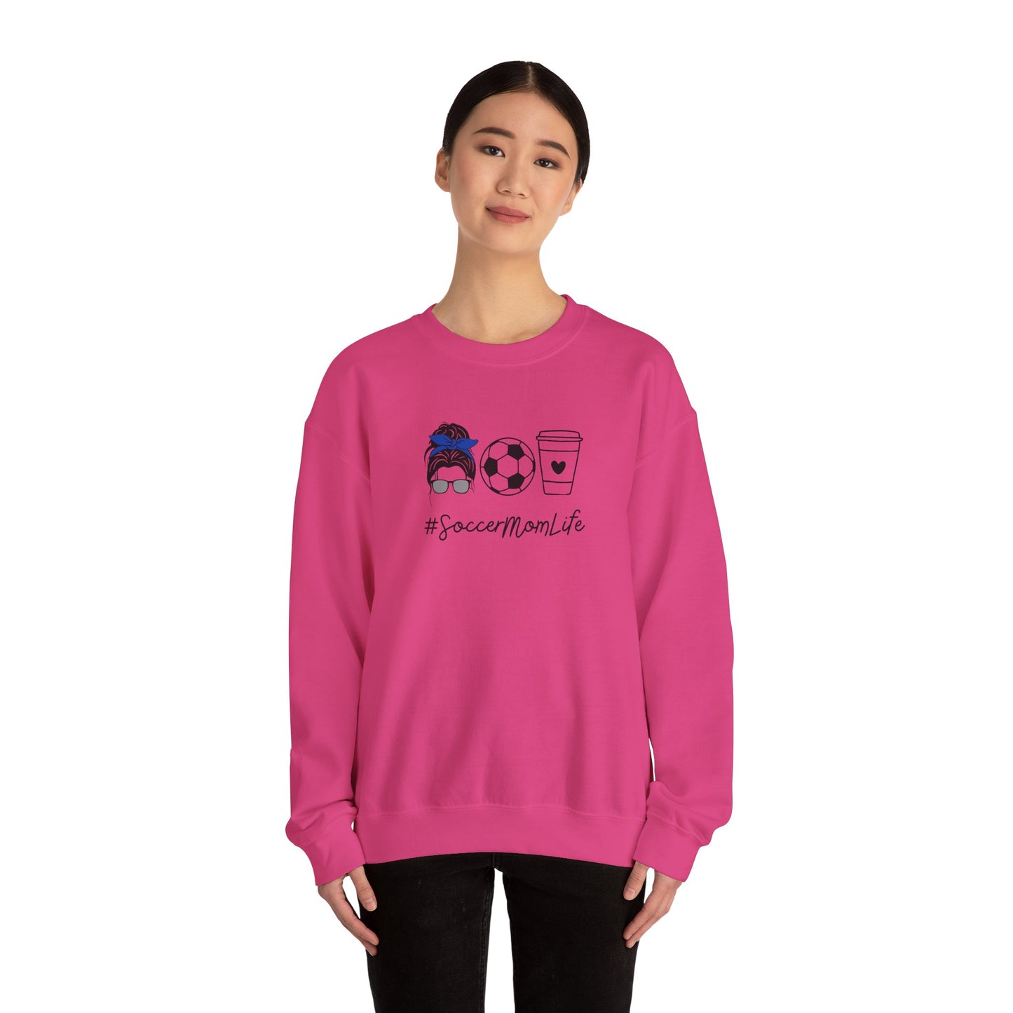 #SoccerMomLife Comfy Sweatshirt