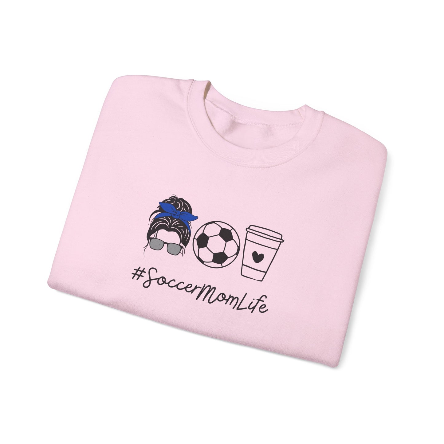 #SoccerMomLife Comfy Sweatshirt