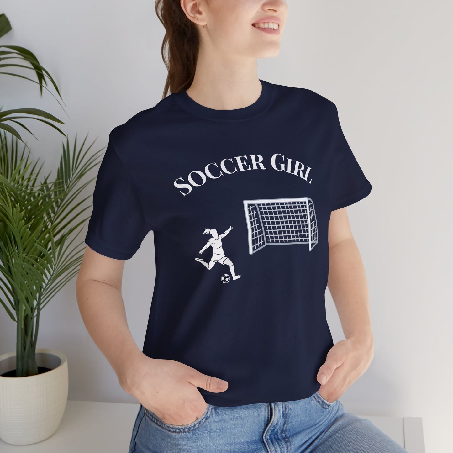 Soccer Girl Comfy T-Shirt