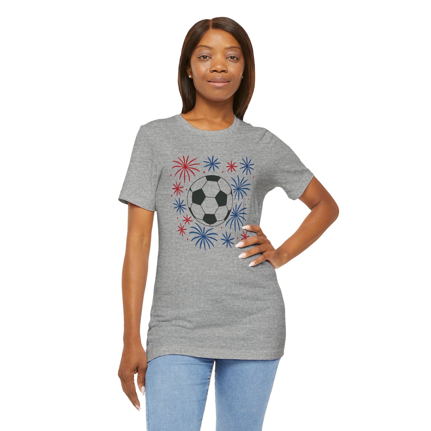 Patriotic Soccer Comfy T-Shirt