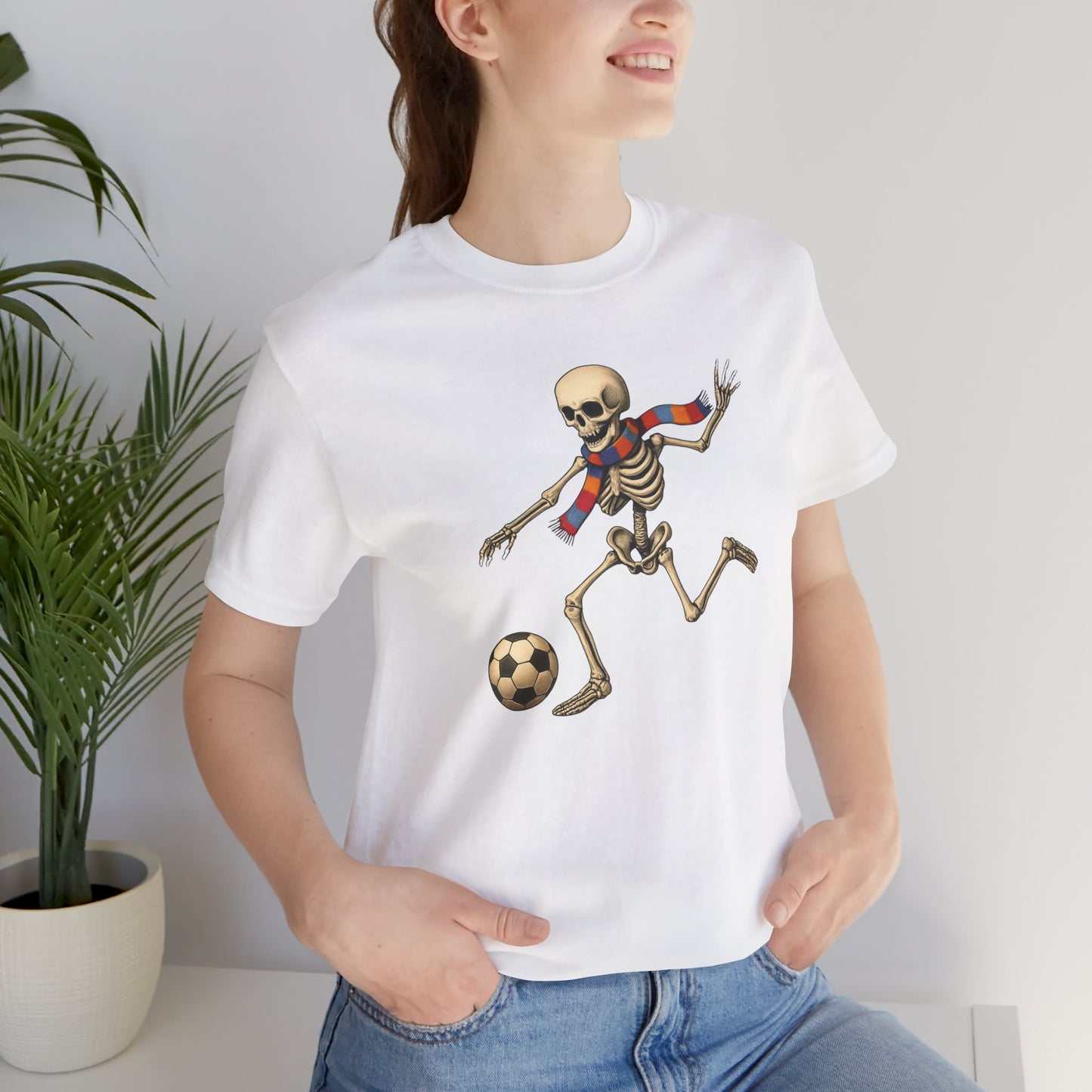 Skeleton Soccer Comfy Tee