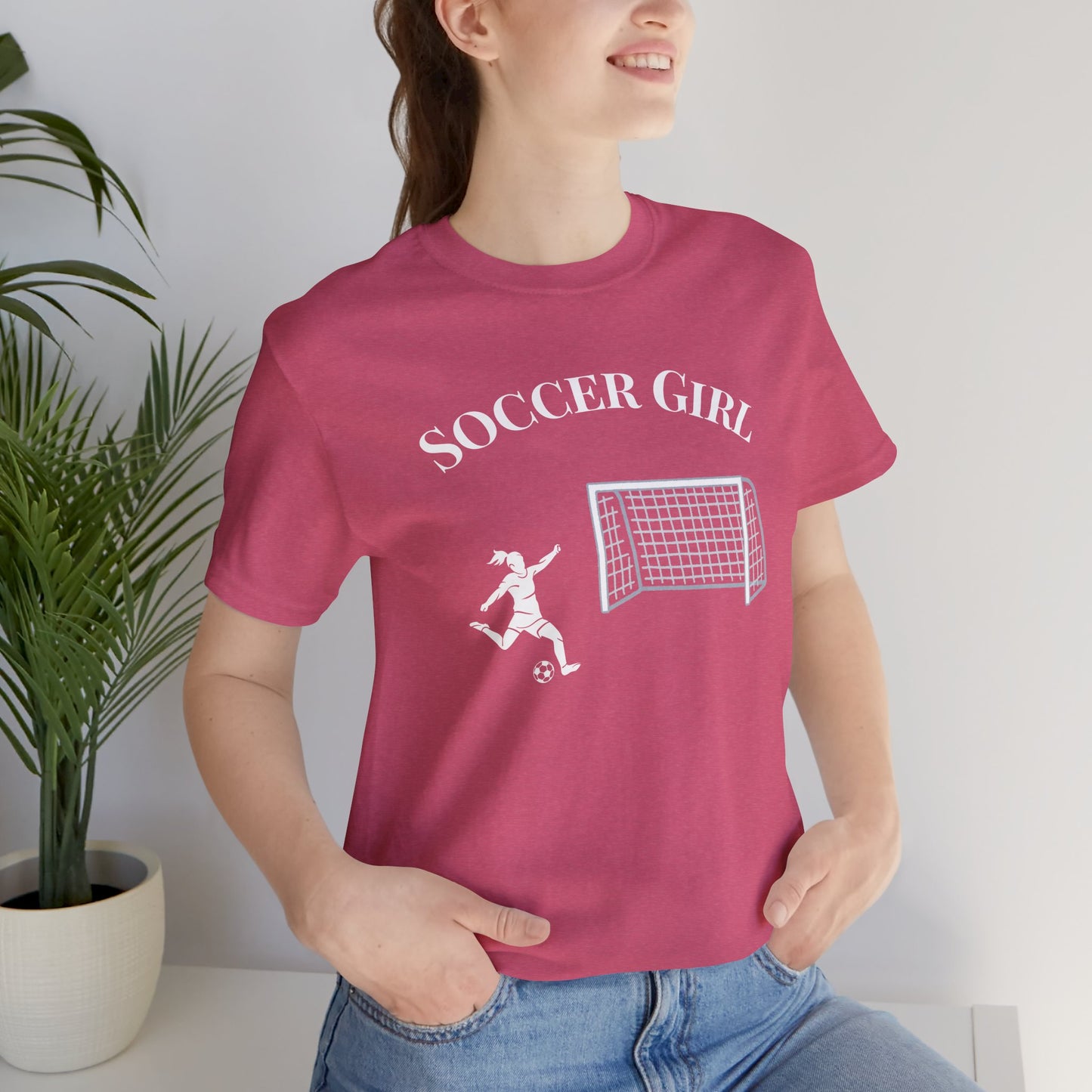 Soccer Girl Comfy T-Shirt