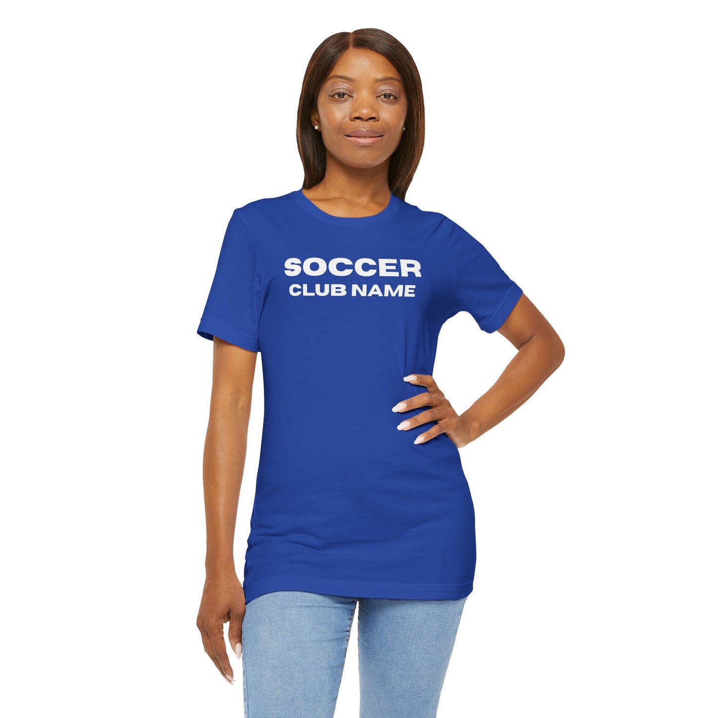 Soccer Club Customized Comfy T-shirt