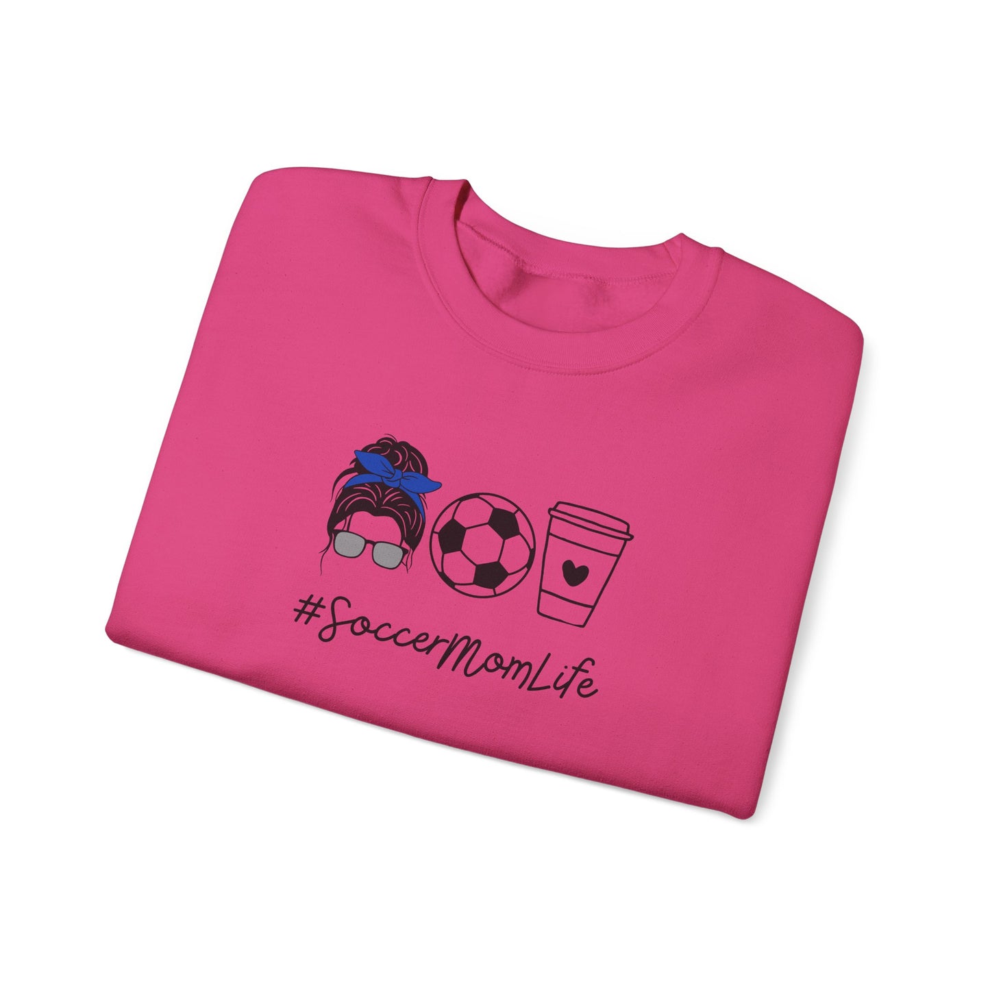 #SoccerMomLife Comfy Sweatshirt