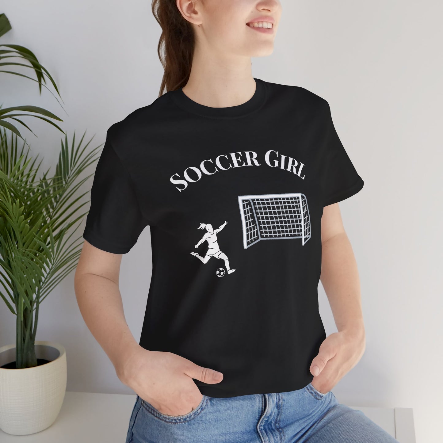 Soccer Girl Comfy T-Shirt