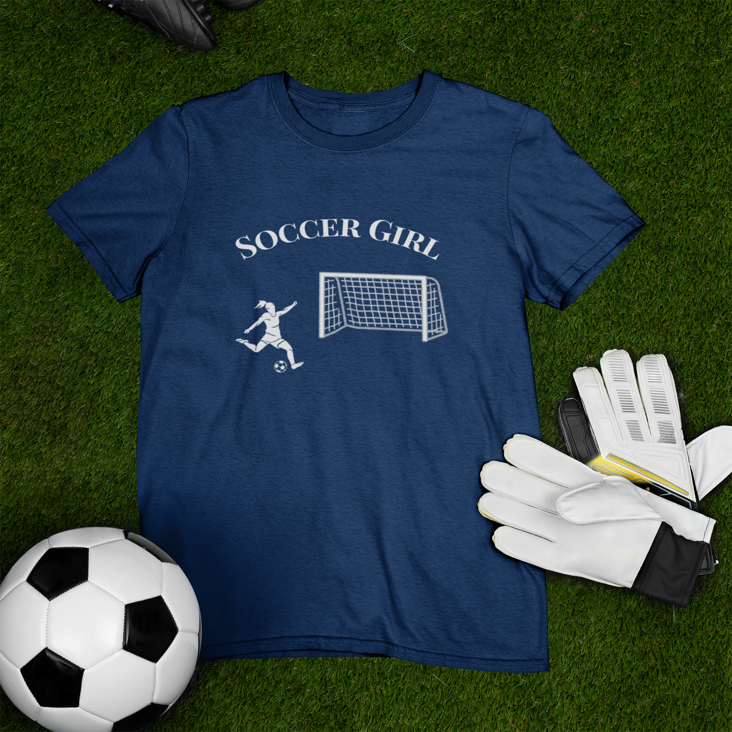 Soccer Girl Comfy T-Shirt