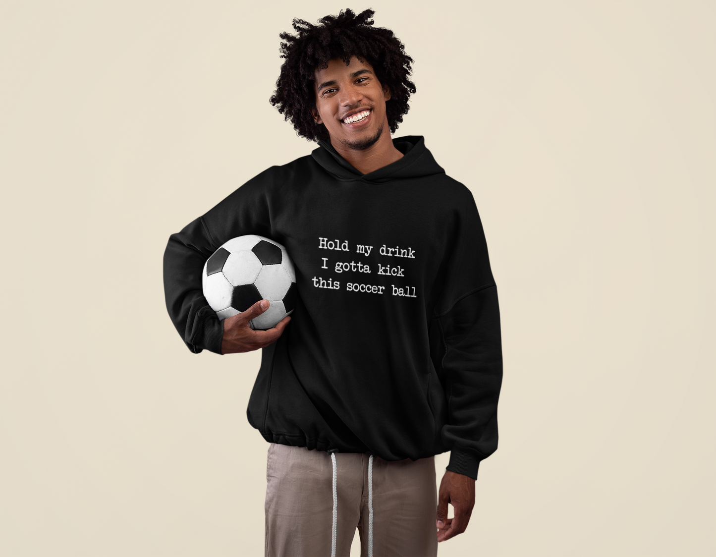 "Hold My Drink" Comfy Hoodie