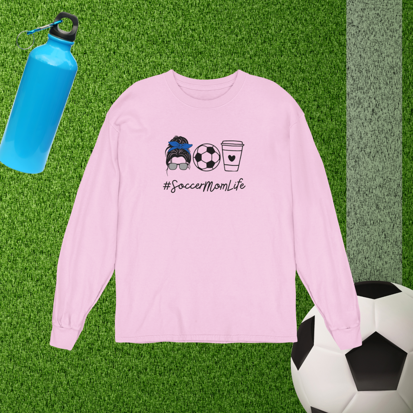#SoccerMomLife Comfy Sweatshirt