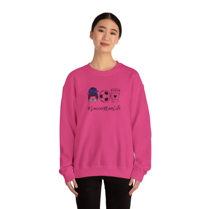 #SoccerMomLife Comfy Sweatshirt