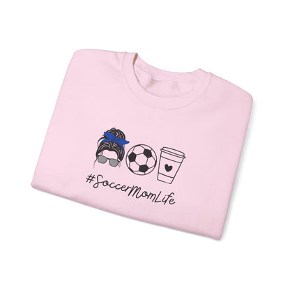 #SoccerMomLife Comfy Sweatshirt