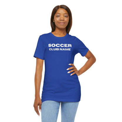 Soccer Club Customized Comfy T-shirt