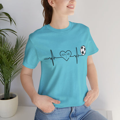 Custom Heartbeat Soccer Shirt