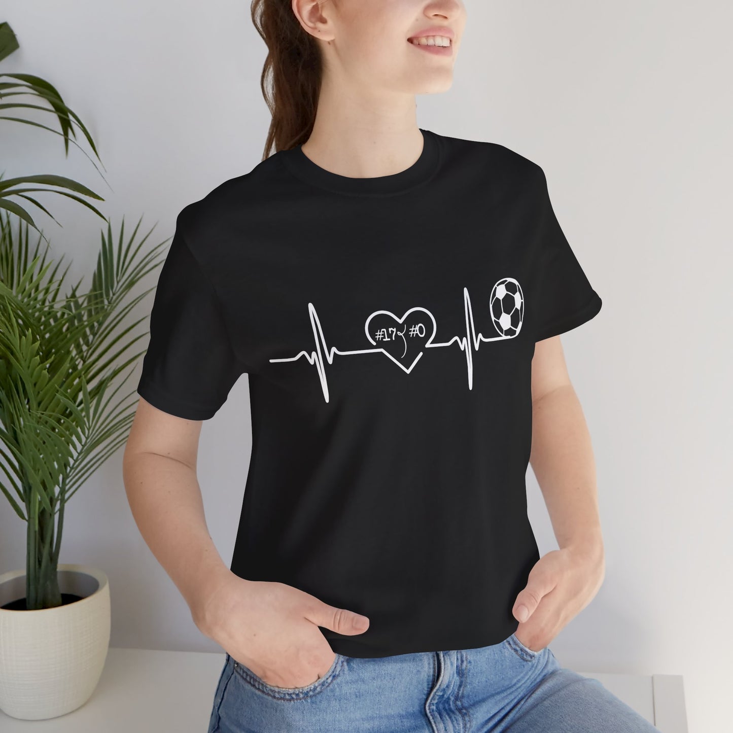 Custom Heartbeat Soccer Shirt