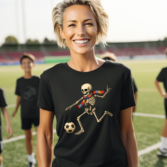Skeleton Soccer Comfy Tee